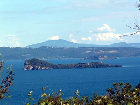 Veduta del Lago di Bolsena