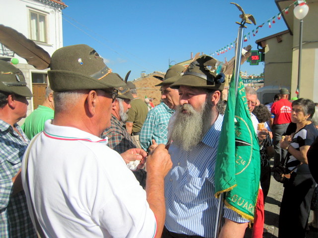 Delegazione di Guardiagrele presente alla manifestazione