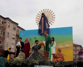 Talami che sfilano in una delle scorse edizioni