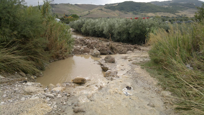 Foto di repertorio (alluvione del 2011)