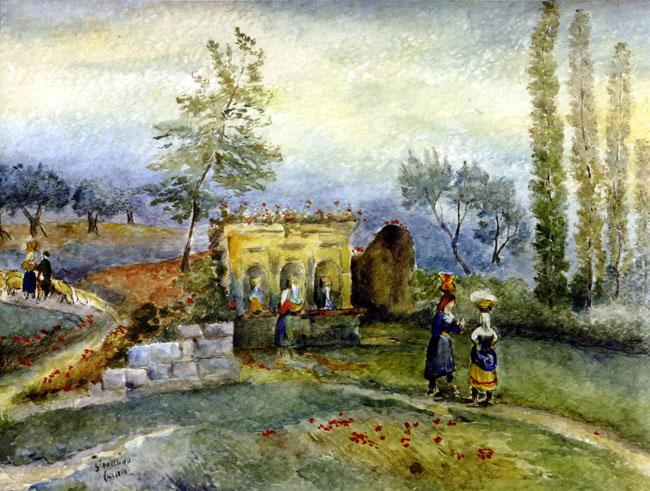  Gioacchino Cascella, La fonte di Guardiagrele